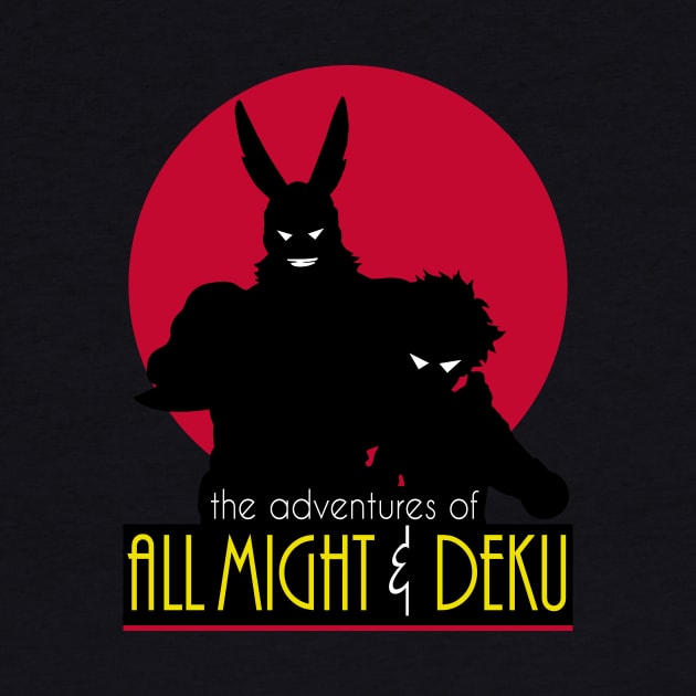 The Adventures of All Might & Deku by maikeandre